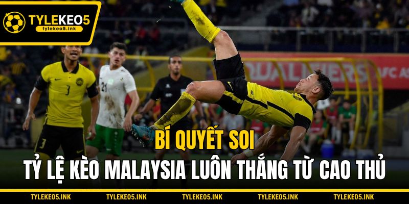 Bí quyết soi tỷ lệ kèo Malaysia luôn thắng từ cao thủ