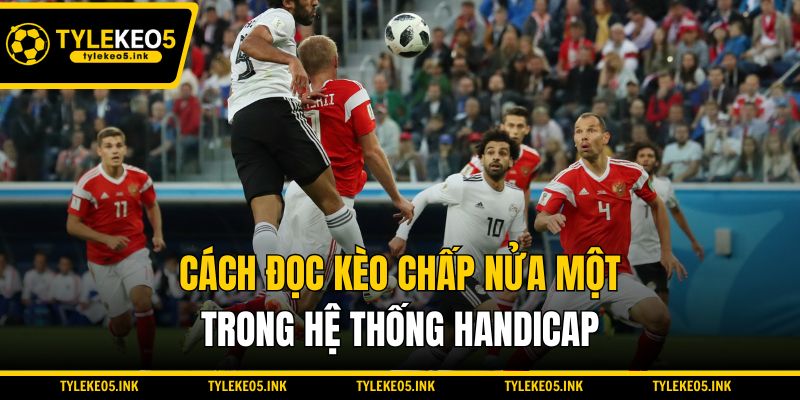 Cách đọc kèo chấp nửa một trong hệ thống Handicap