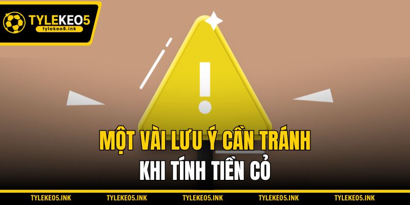 Một vài lưu ý cần tránh khi tính tiền cỏ