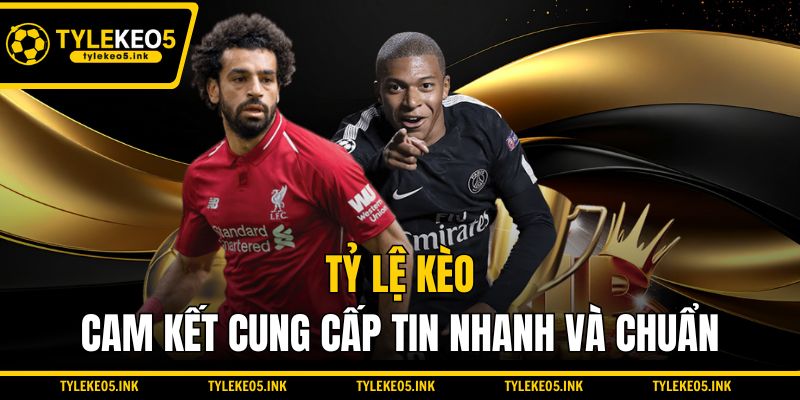 Tỷ lệ kèo cam kết cung cấp tin nhanh và chuẩn